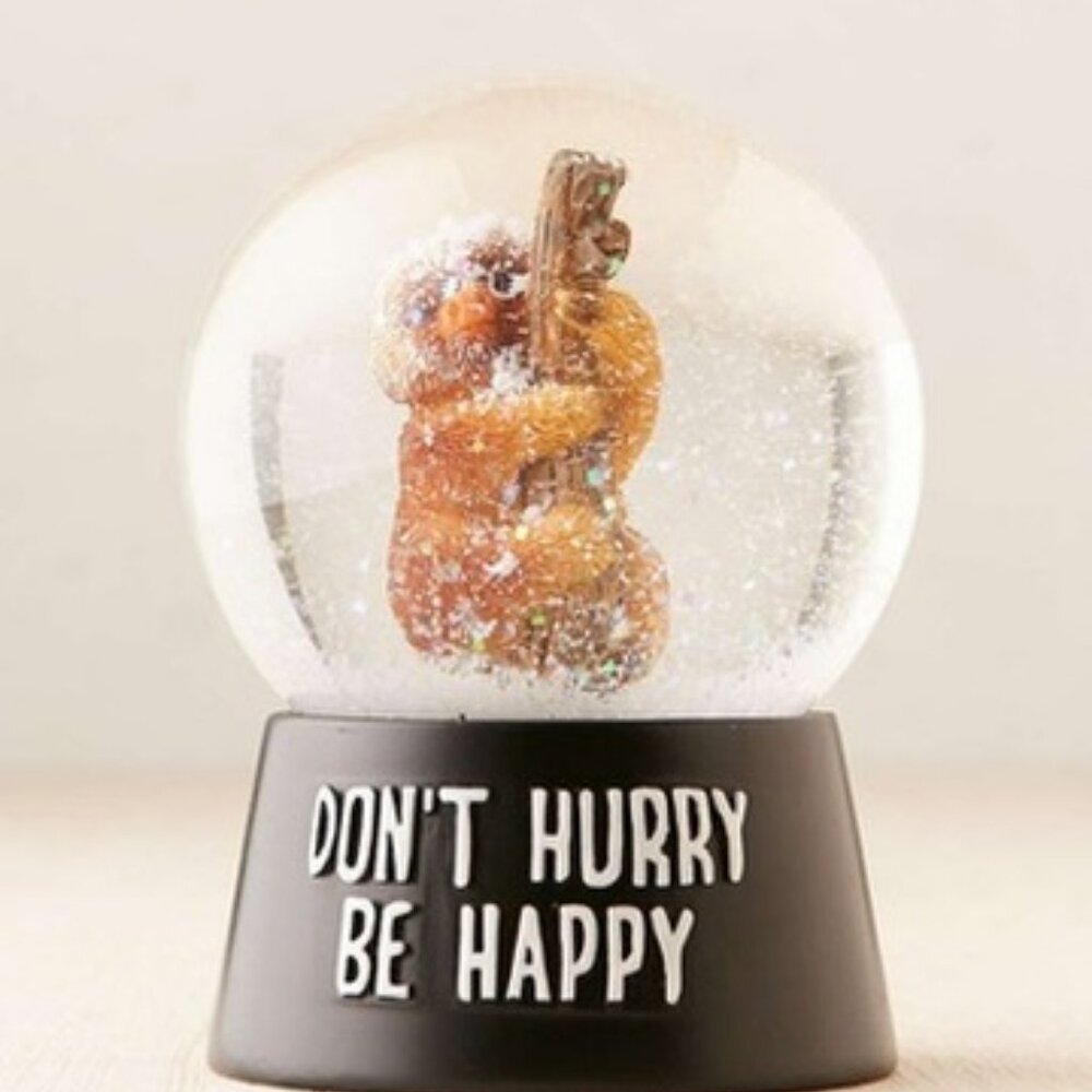 Sloth Snow Globe